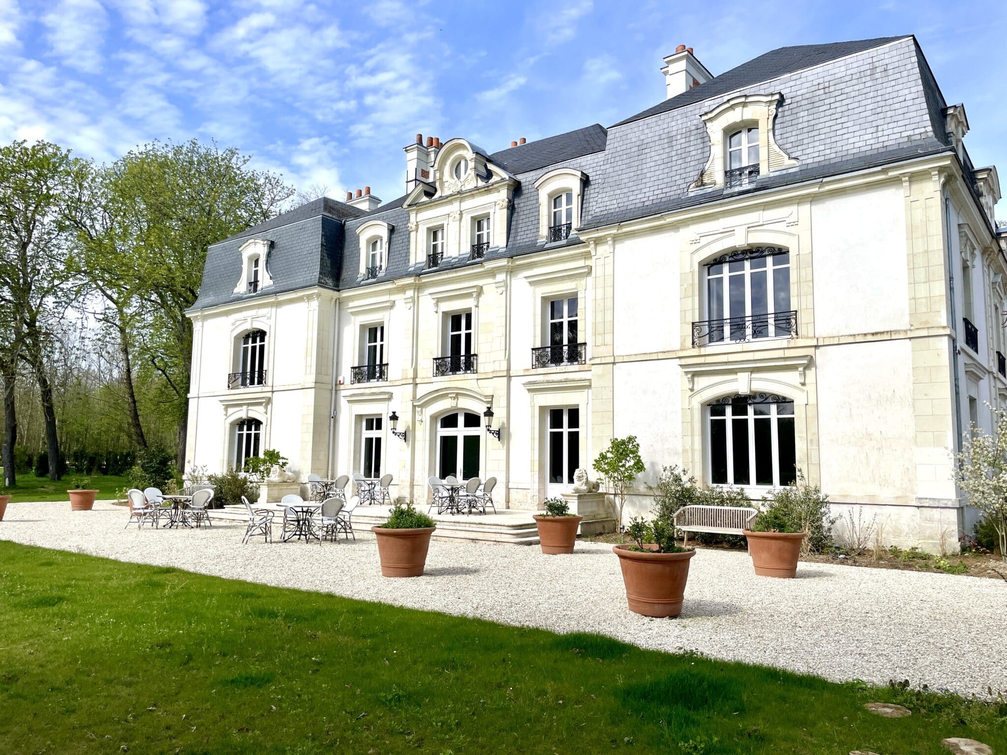 Terrasse des Hayes en Sologne