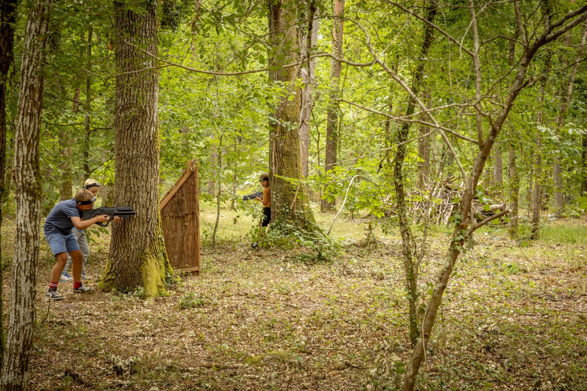 laser game en foret aux hayes