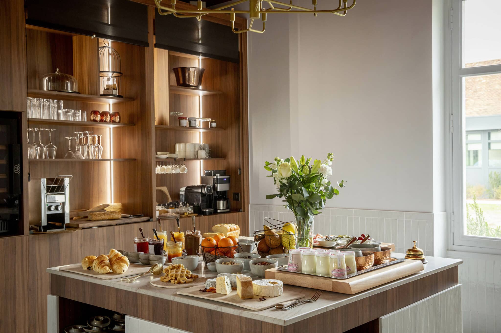 Petit dejeuner aux Hayes