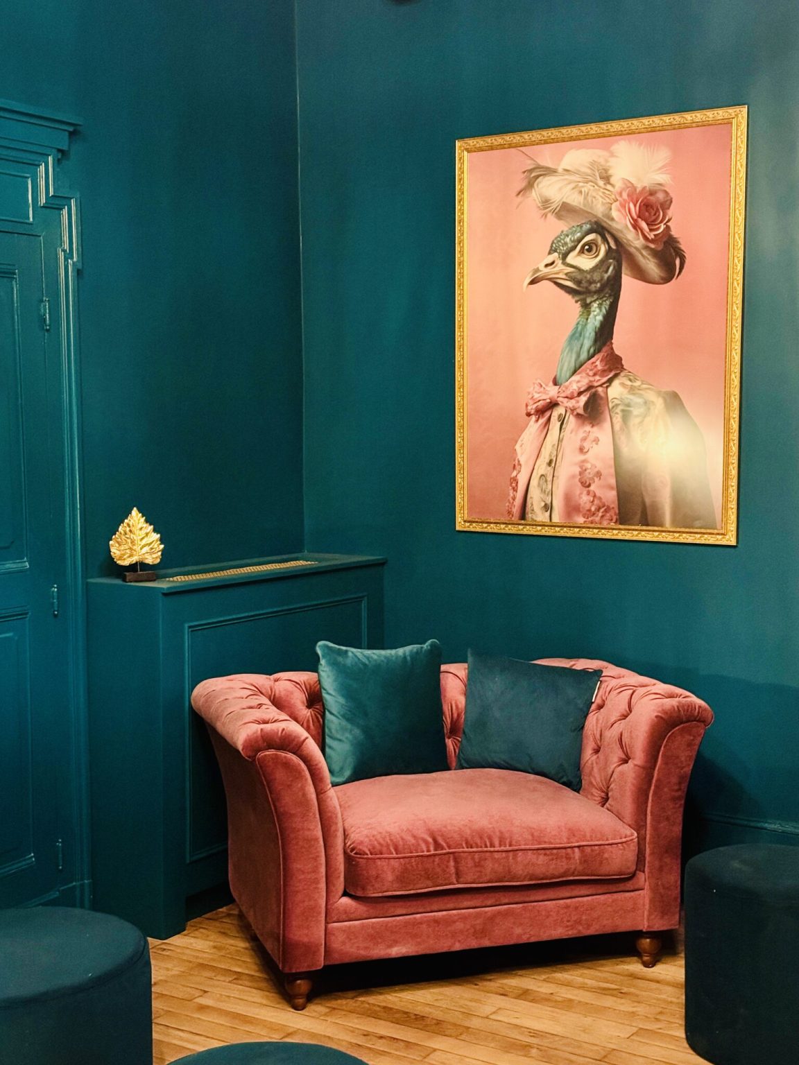 Boudoir du Chateau des Hayes en Sologne